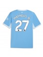 Manchester City Matheus Nunes #27 Replika Hemmakläder 2026-27 Kortärmad Manchester City Matheus Nunes #27 Replika Hemmakläder 2026-27 Kortärmad